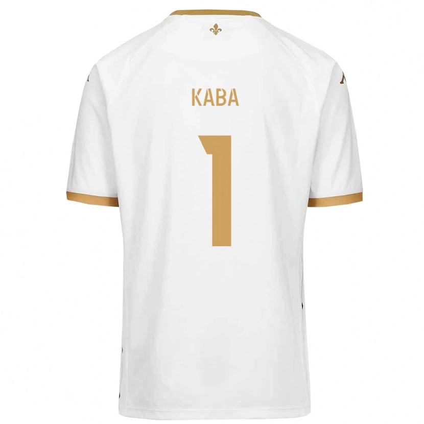 Danxen Kinderen Laye Kaba #1 Wit Goud Uitshirt Uittenue 2025/26 T-Shirt
