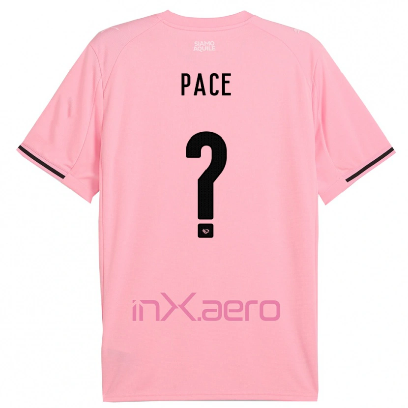 Danxen Heren Andrea Pace #0 Roze Zwart Thuisshirt Thuistenue 2025/26 T-Shirt