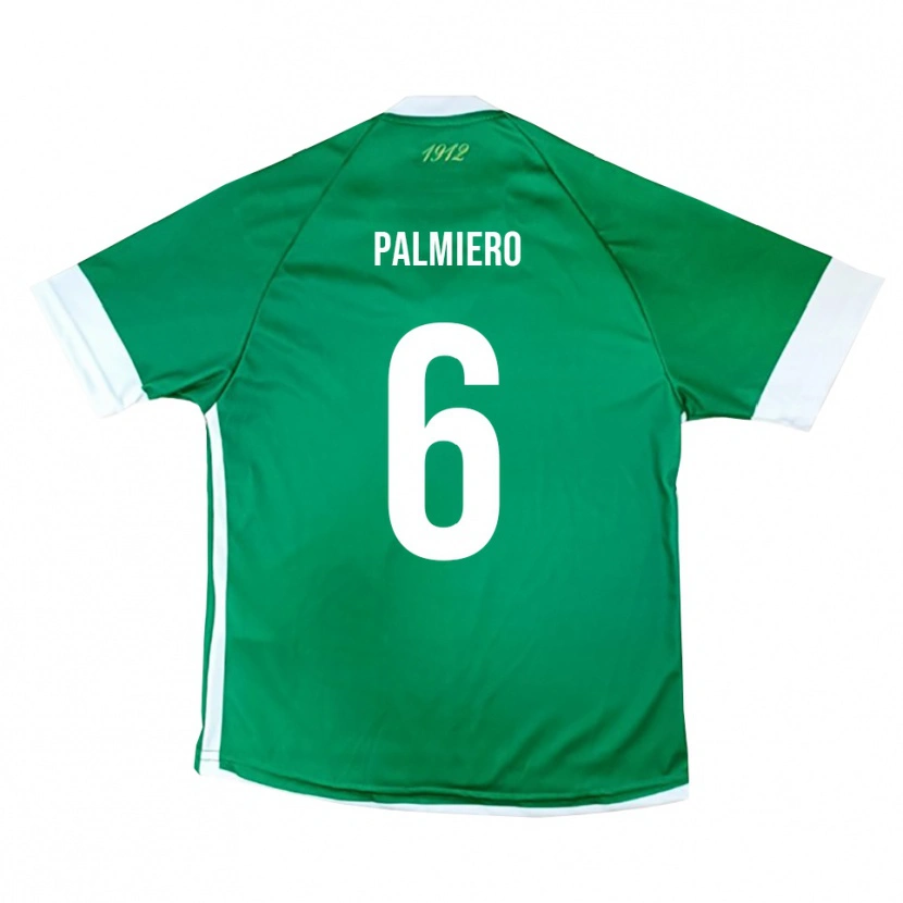 Danxen Heren Luca Palmiero #6 Groen Wit Thuisshirt Thuistenue 2025/26 T-Shirt