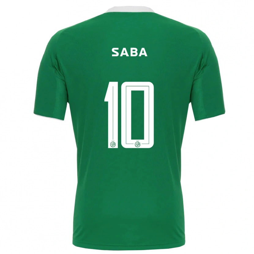 Danxen Heren Dia Saba #10 Groen Wit Thuisshirt Thuistenue 2025/26 T-Shirt