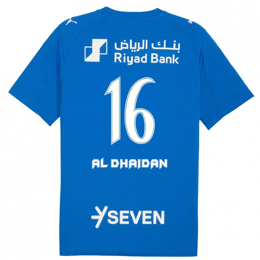 Danxen Heren Nadia Al-Dhaidan #16 Blauw Wit Thuisshirt Thuistenue 2025/26 T-Shirt