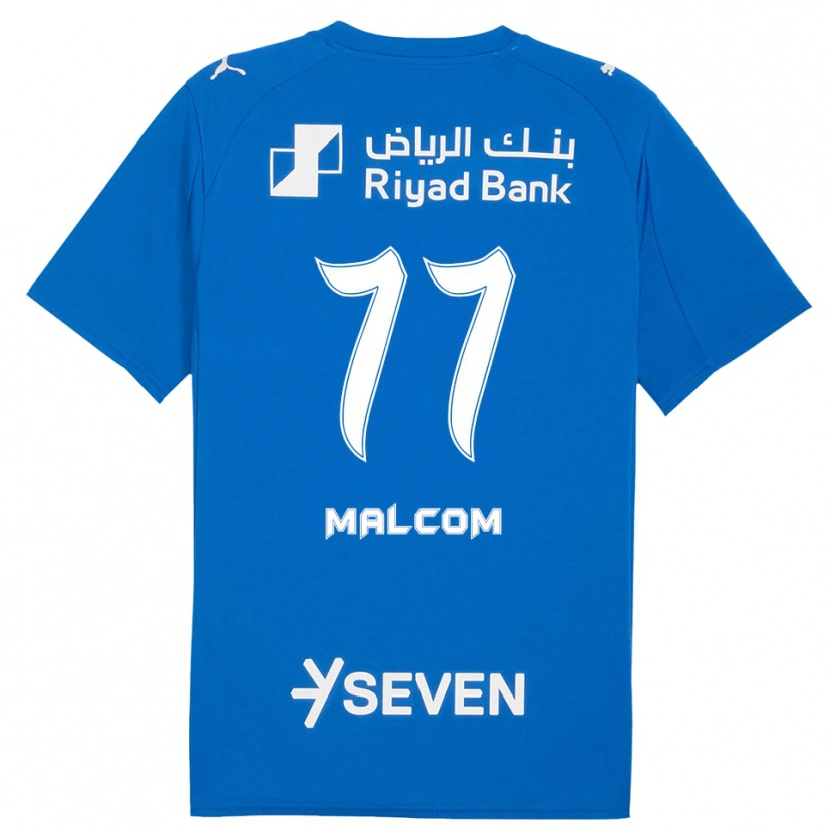 Danxen Heren Malcom #77 Blauw Wit Thuisshirt Thuistenue 2025/26 T-Shirt