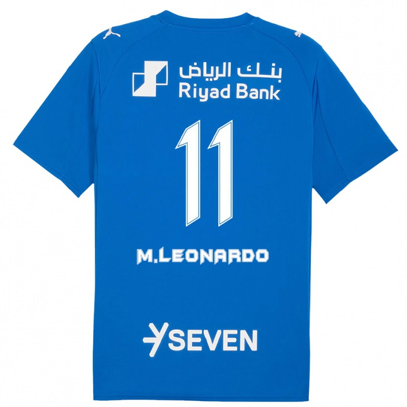 Danxen Heren Marcos Leonardo #11 Blauw Wit Thuisshirt Thuistenue 2025/26 T-Shirt