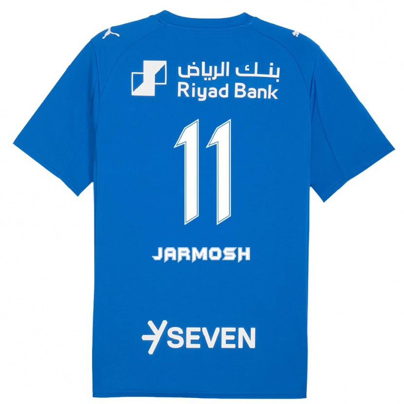 Danxen Heren Abdulaziz Jarmosh #11 Blauw Wit Thuisshirt Thuistenue 2025/26 T-Shirt