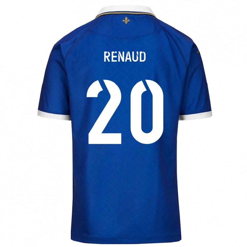 Danxen Heren Tom Renaud #20 Blauw Goud Thuisshirt Thuistenue 2025/26 T-Shirt