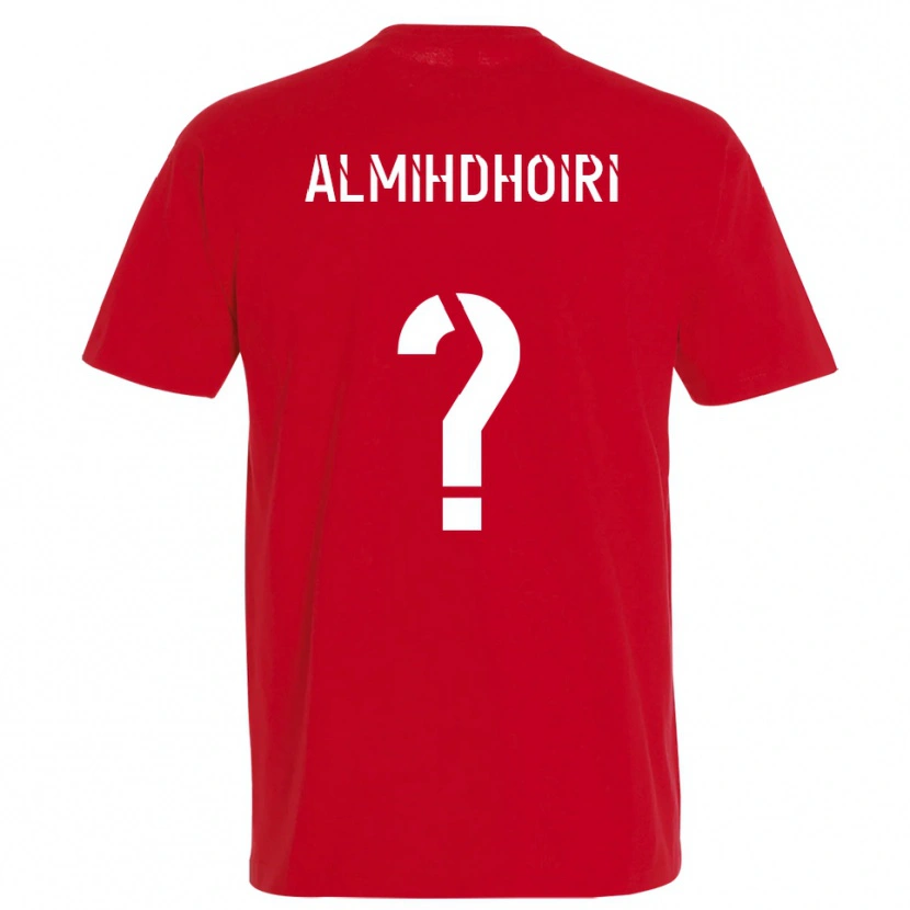 Danxen Heren Younes Almihdhoiri #0 Rood Geel Thuisshirt Thuistenue 2025/26 T-Shirt