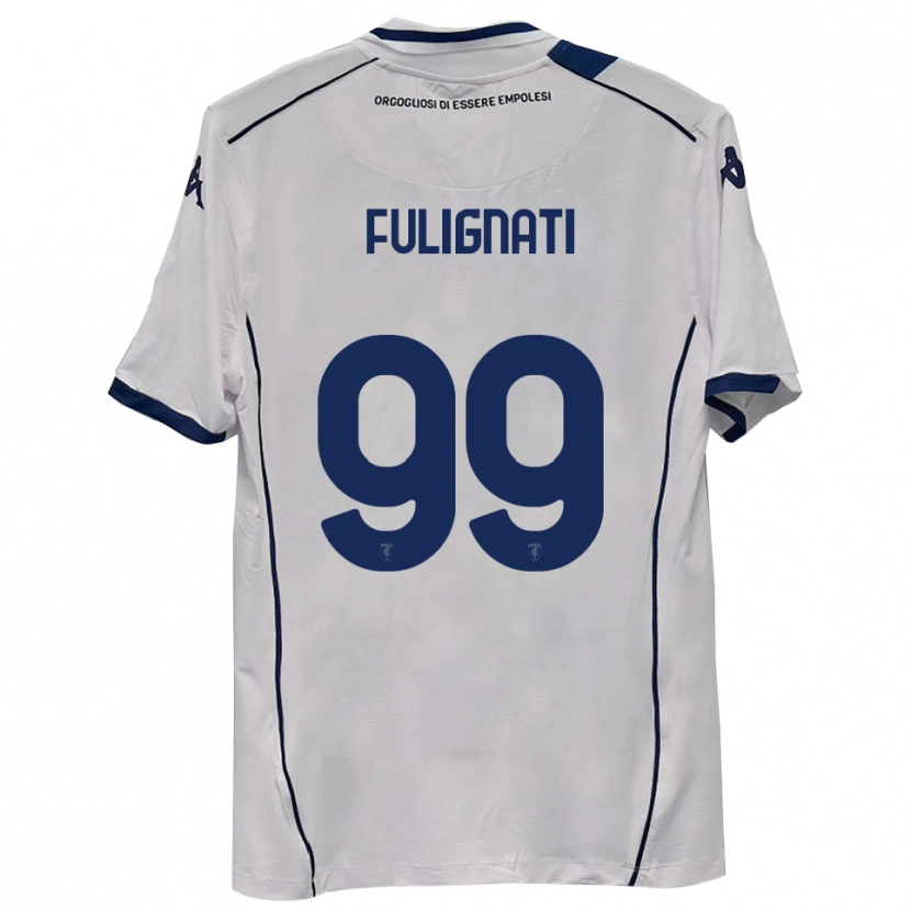 Danxen Heren Andrea Fulignati #99 Donkerblauw Uitshirt Uittenue 2025/26 T-Shirt