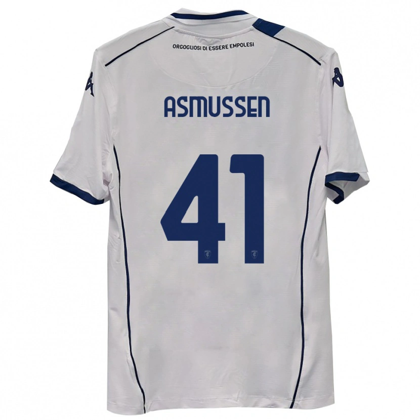 Danxen Heren Ank Asmussen #41 Donkerblauw Uitshirt Uittenue 2025/26 T-Shirt