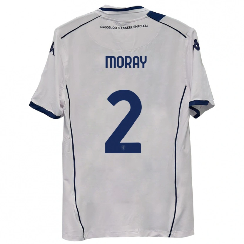 Danxen Heren Jeremy Moray #2 Donkerblauw Uitshirt Uittenue 2025/26 T-Shirt