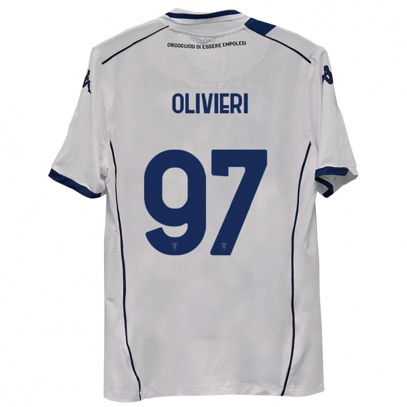 Danxen Heren Alessandro Olivieri #97 Donkerblauw Uitshirt Uittenue 2025/26 T-Shirt