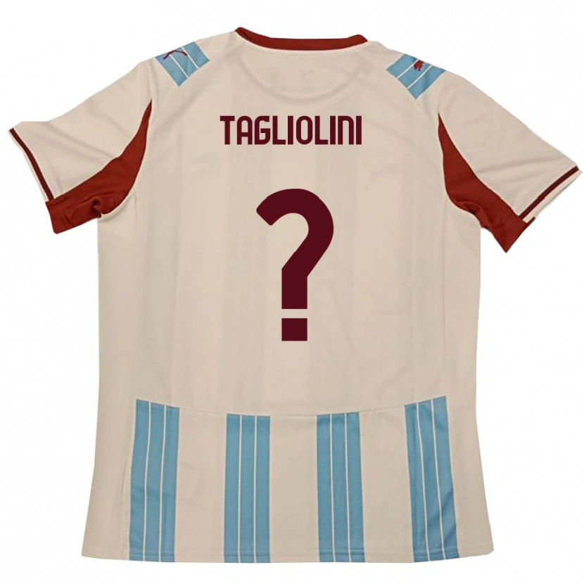 Danxen Heren Ludovico Tagliolini #0 Hemelsblauw Wit Uitshirt Uittenue 2025/26 T-Shirt