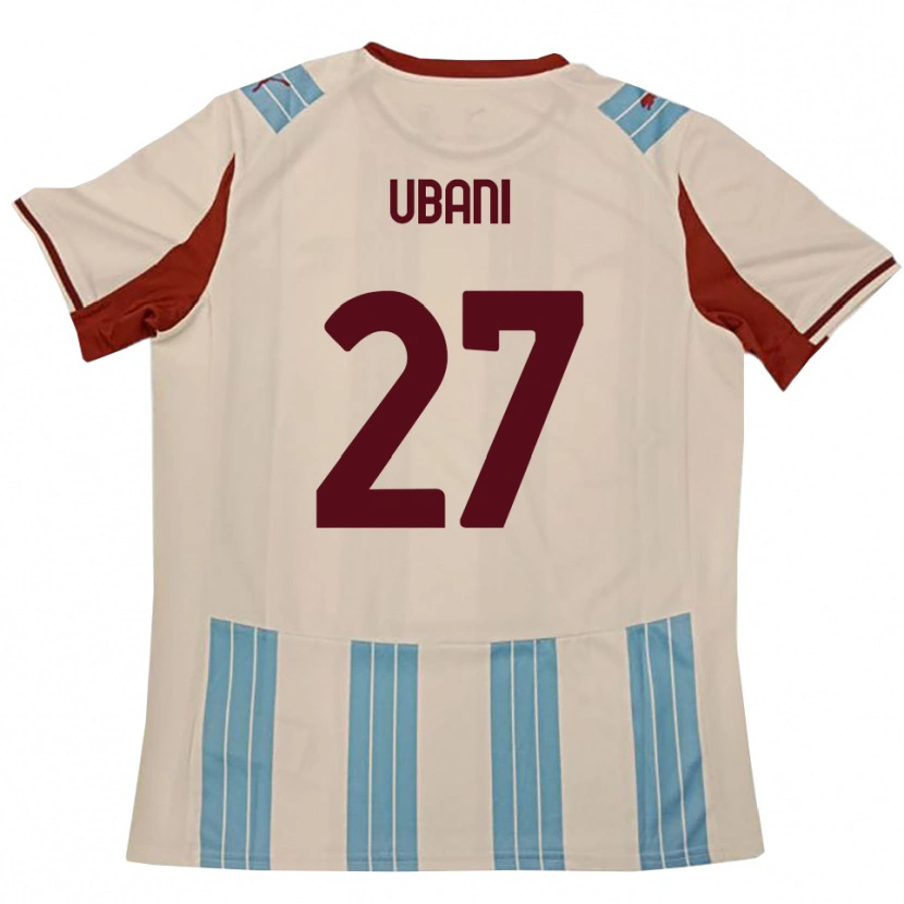 Danxen Heren Marlon Ubani #27 Hemelsblauw Wit Uitshirt Uittenue 2025/26 T-Shirt