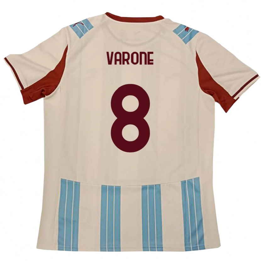 Danxen Heren Ivan Varone #8 Hemelsblauw Wit Uitshirt Uittenue 2025/26 T-Shirt