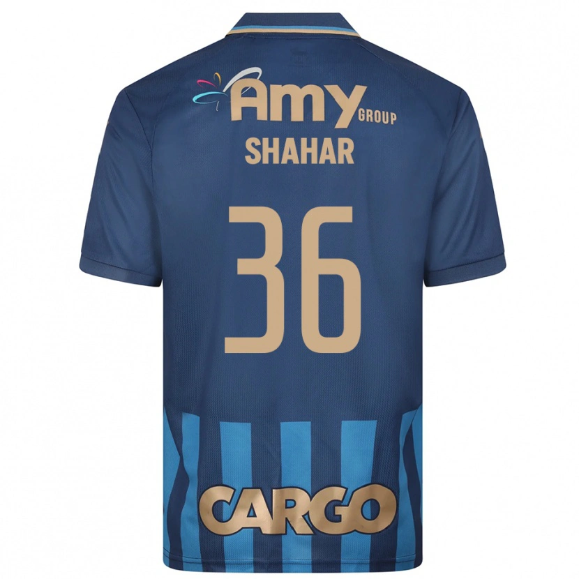 Danxen Heren Ido Shahar #36 Donkerblauw Blauw Uitshirt Uittenue 2025/26 T-Shirt