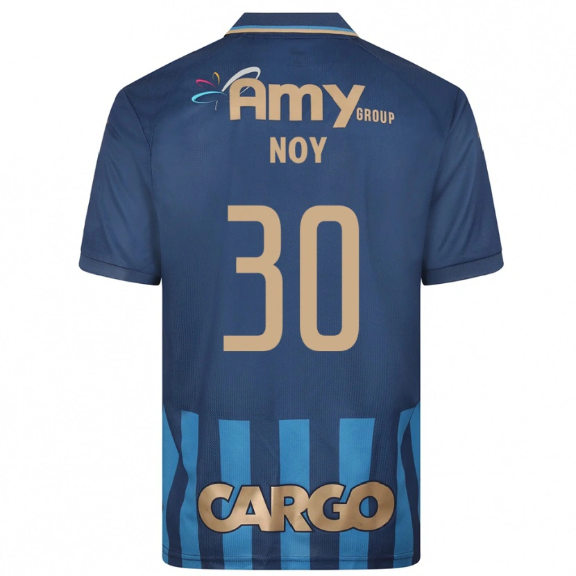 Danxen Heren Itamar Noy #30 Donkerblauw Blauw Uitshirt Uittenue 2025/26 T-Shirt