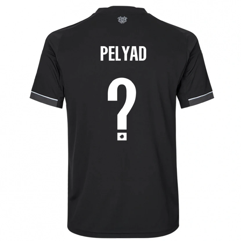 Danxen Heren Shahin Pelyad #0 Zwart Wit Uitshirt Uittenue 2025/26 T-Shirt