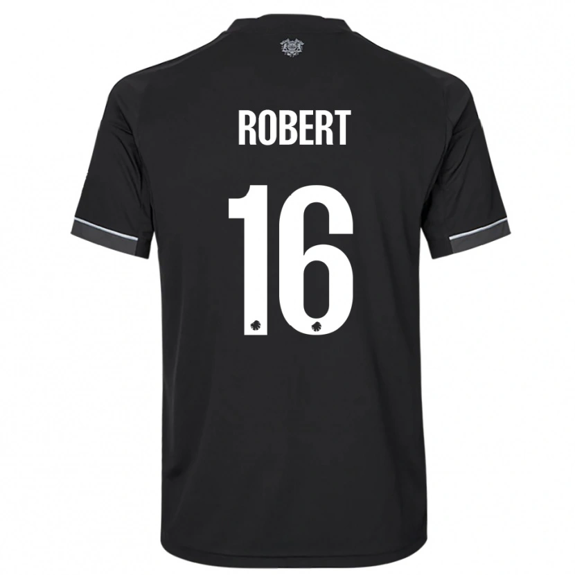 Danxen Heren Robert #16 Zwart Wit Uitshirt Uittenue 2025/26 T-Shirt