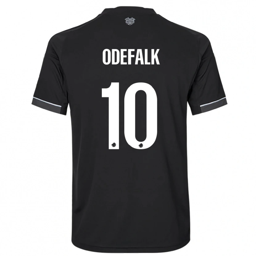 Danxen Heren Alexander Odefalk #10 Zwart Wit Uitshirt Uittenue 2025/26 T-Shirt