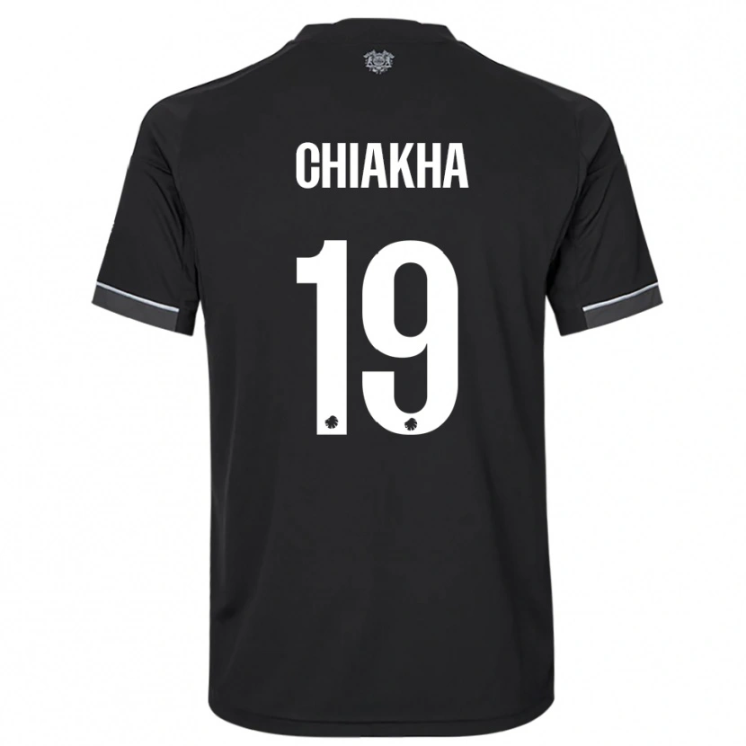 Danxen Heren Amin Chiakha #19 Zwart Wit Uitshirt Uittenue 2025/26 T-Shirt