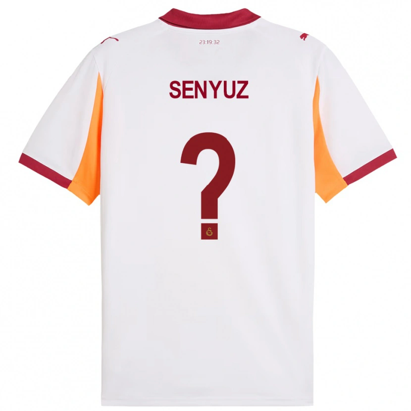 Danxen Heren Kerem Senyüz #0 Wit Rood Uitshirt Uittenue 2025/26 T-Shirt
