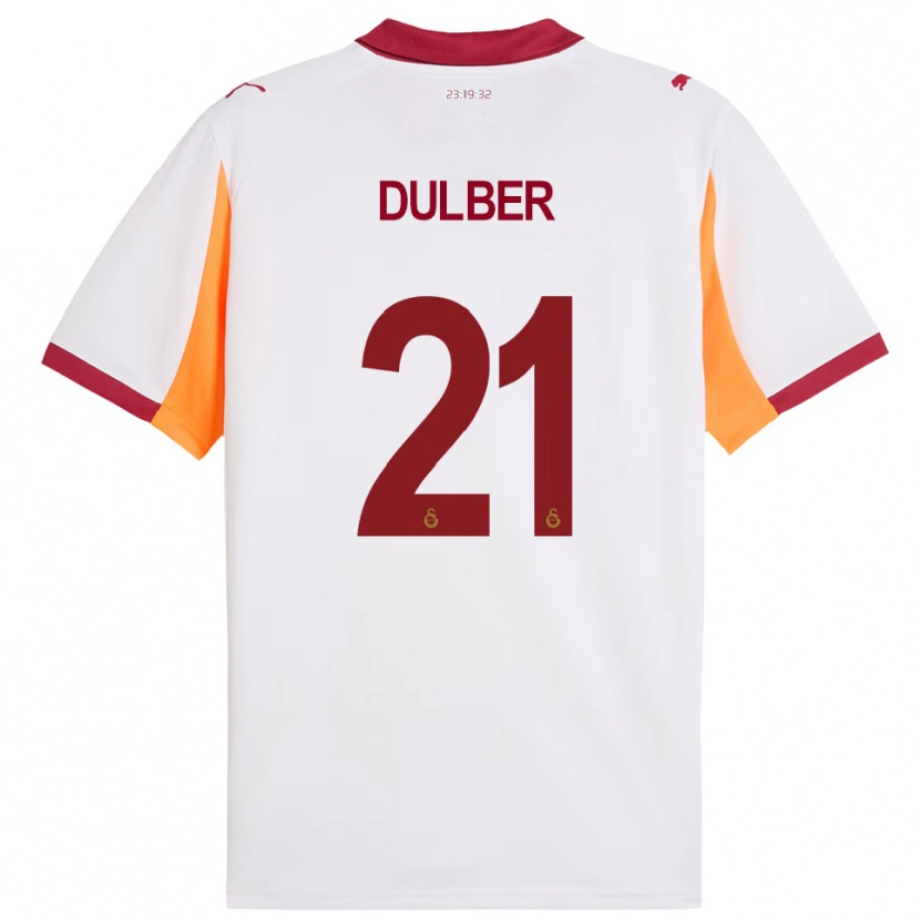 Danxen Heren Didem Dülber #21 Wit Rood Uitshirt Uittenue 2025/26 T-Shirt