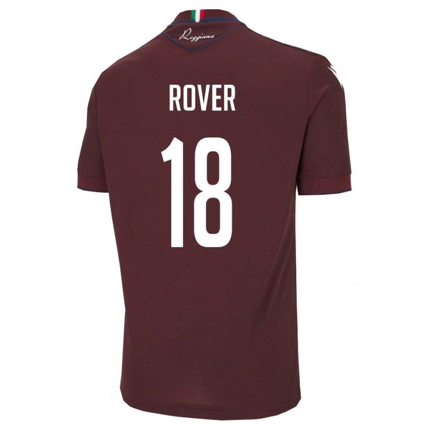 Danxen Dames Matteo Rover #18 Bourgondië Wit Thuisshirt Thuistenue 2025/26 T-Shirt