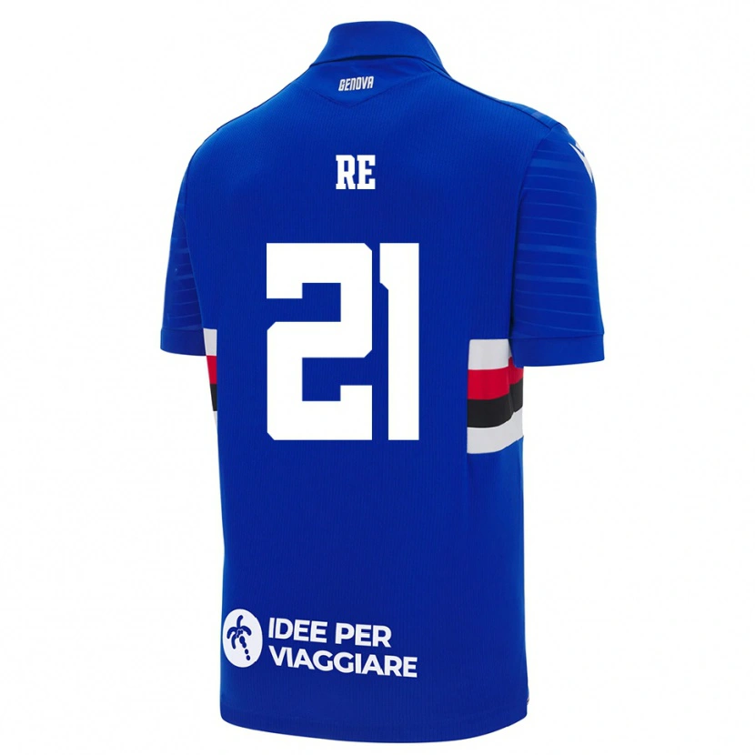 Danxen Dames Cecilia Re #21 Blauw Wit Thuisshirt Thuistenue 2025/26 T-Shirt