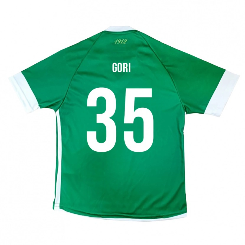 Danxen Dames Gabriele Gori #35 Groen Wit Thuisshirt Thuistenue 2025/26 T-Shirt