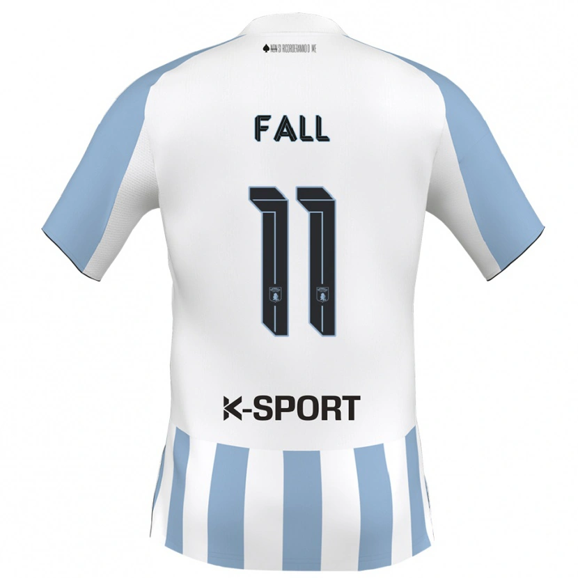 Danxen Dames Maguette Fall #11 Wit Hemelsblauw Thuisshirt Thuistenue 2025/26 T-Shirt