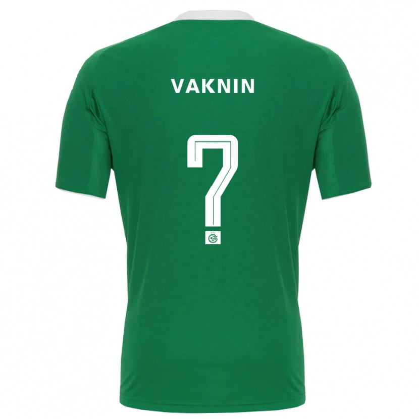 Danxen Dames Raz Vaknin #0 Groen Wit Thuisshirt Thuistenue 2025/26 T-Shirt