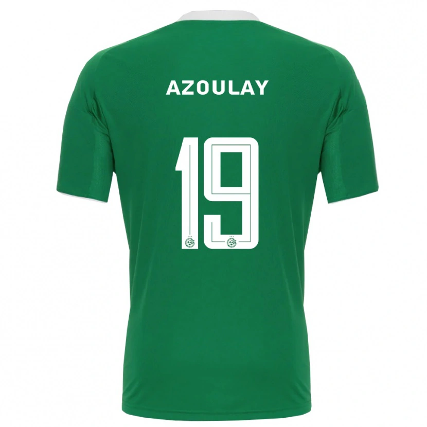 Danxen Dames Ethane Azoulay #19 Groen Wit Thuisshirt Thuistenue 2025/26 T-Shirt