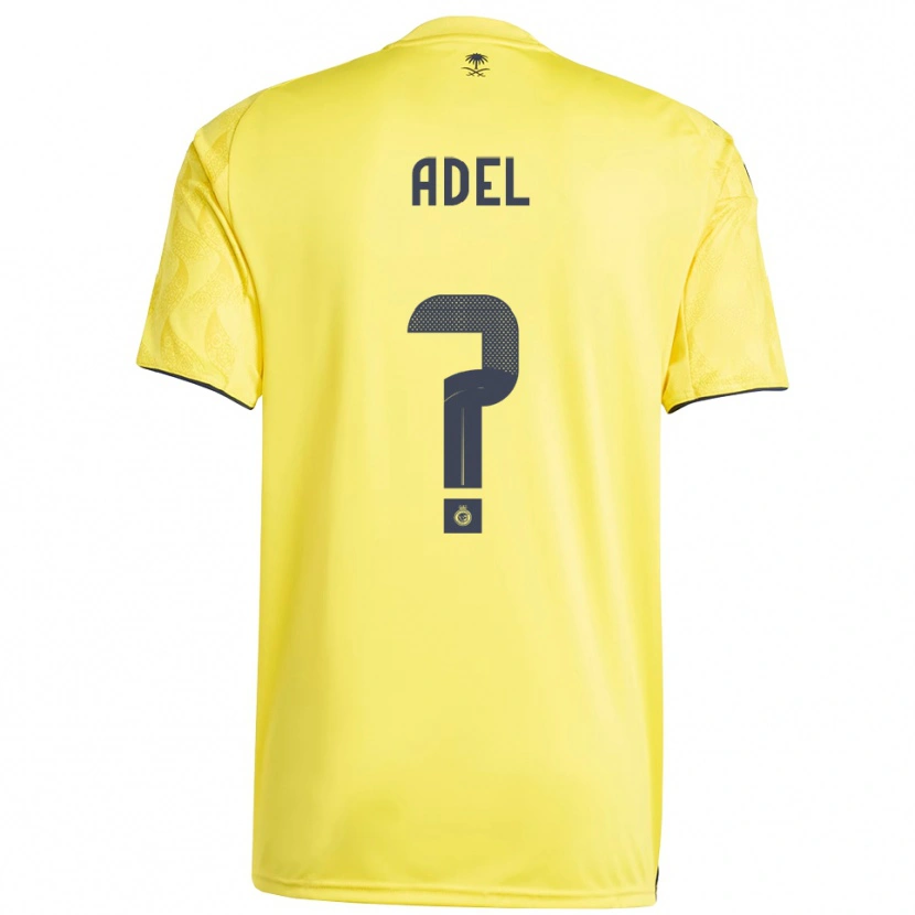 Danxen Dames Aida Adel #0 Geel Zwart Thuisshirt Thuistenue 2025/26 T-Shirt