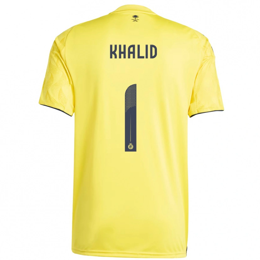Danxen Dames Sara Khalid #1 Geel Zwart Thuisshirt Thuistenue 2025/26 T-Shirt
