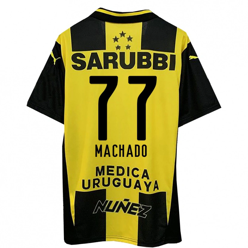 Danxen Dames Alexander Machado #77 Geel Zwart Thuisshirt Thuistenue 2025/26 T-Shirt