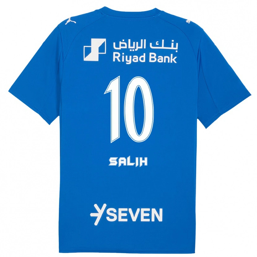 Danxen Dames Zakia Salih #10 Blauw Wit Thuisshirt Thuistenue 2025/26 T-Shirt