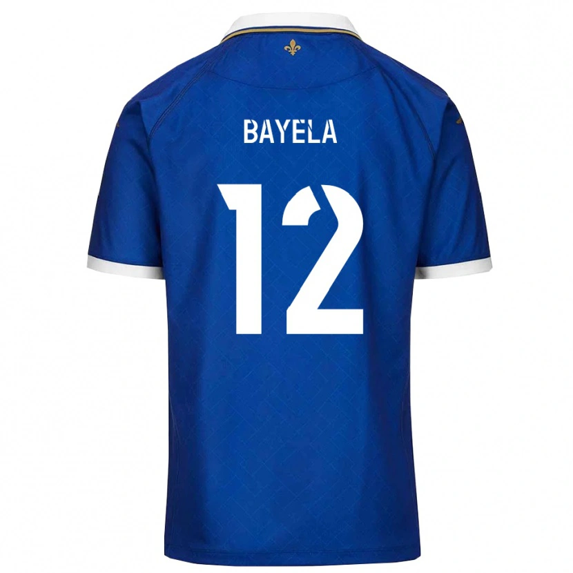 Danxen Dames Kaneyi Bayela #12 Blauw Goud Thuisshirt Thuistenue 2025/26 T-Shirt