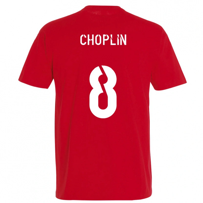 Danxen Dames Romain Choplin #8 Rood Geel Thuisshirt Thuistenue 2025/26 T-Shirt