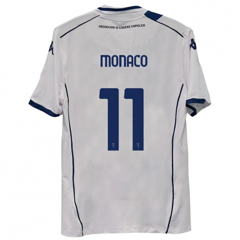 Danxen Dames Salvatore Monaco #11 Donkerblauw Uitshirt Uittenue 2025/26 T-Shirt