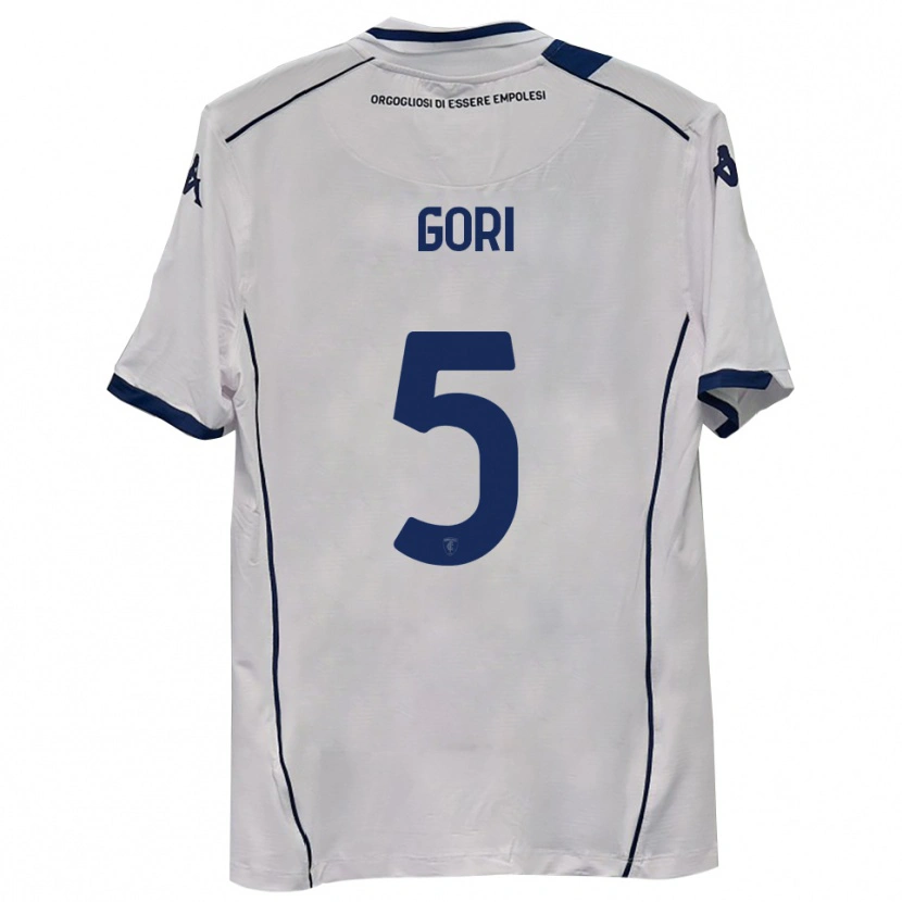 Danxen Dames Alessandro Gori #5 Donkerblauw Uitshirt Uittenue 2025/26 T-Shirt