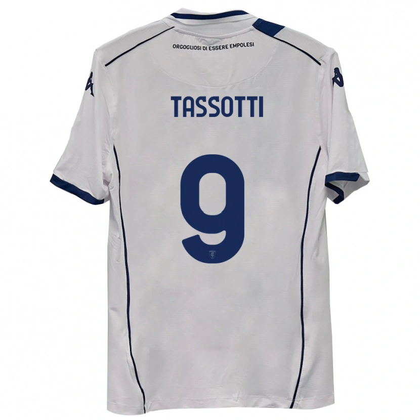 Danxen Dames Denny Tassotti #9 Donkerblauw Uitshirt Uittenue 2025/26 T-Shirt