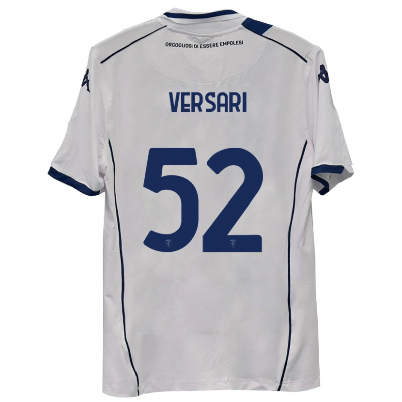 Danxen Dames Francesco Versari #52 Donkerblauw Uitshirt Uittenue 2025/26 T-Shirt