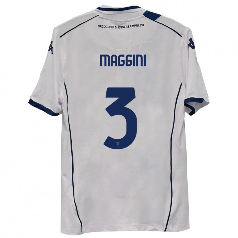 Danxen Dames Filippo Maggini #3 Donkerblauw Uitshirt Uittenue 2025/26 T-Shirt