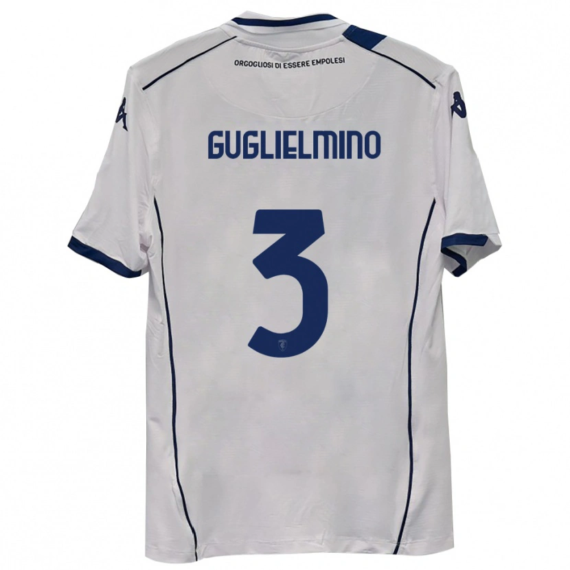 Danxen Dames Federico Guglielmino #3 Donkerblauw Uitshirt Uittenue 2025/26 T-Shirt