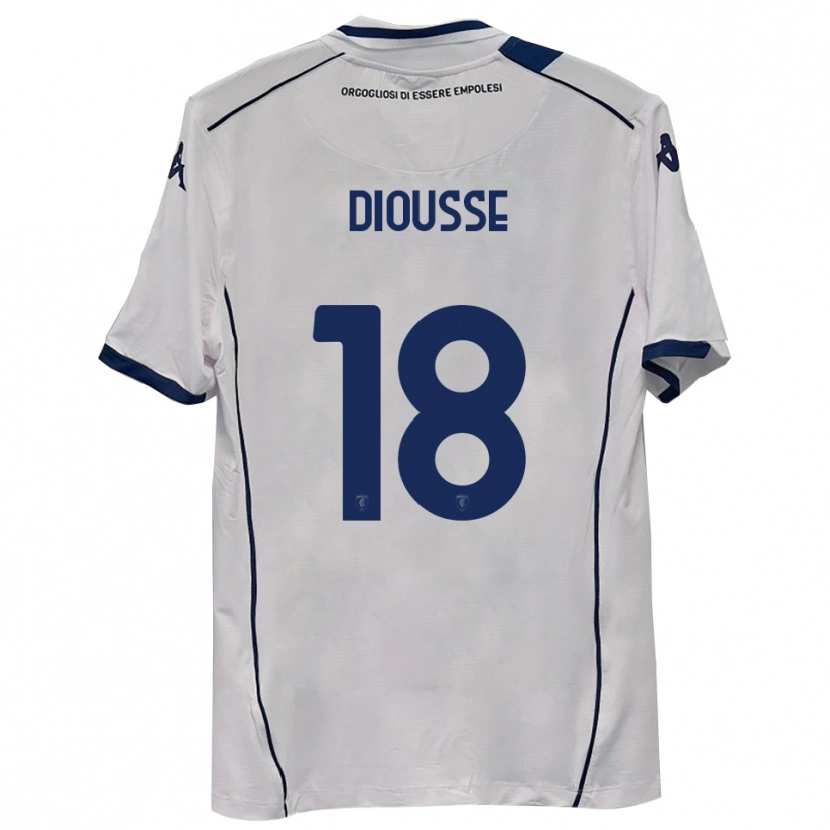 Danxen Dames Birahim Diousse #18 Donkerblauw Uitshirt Uittenue 2025/26 T-Shirt