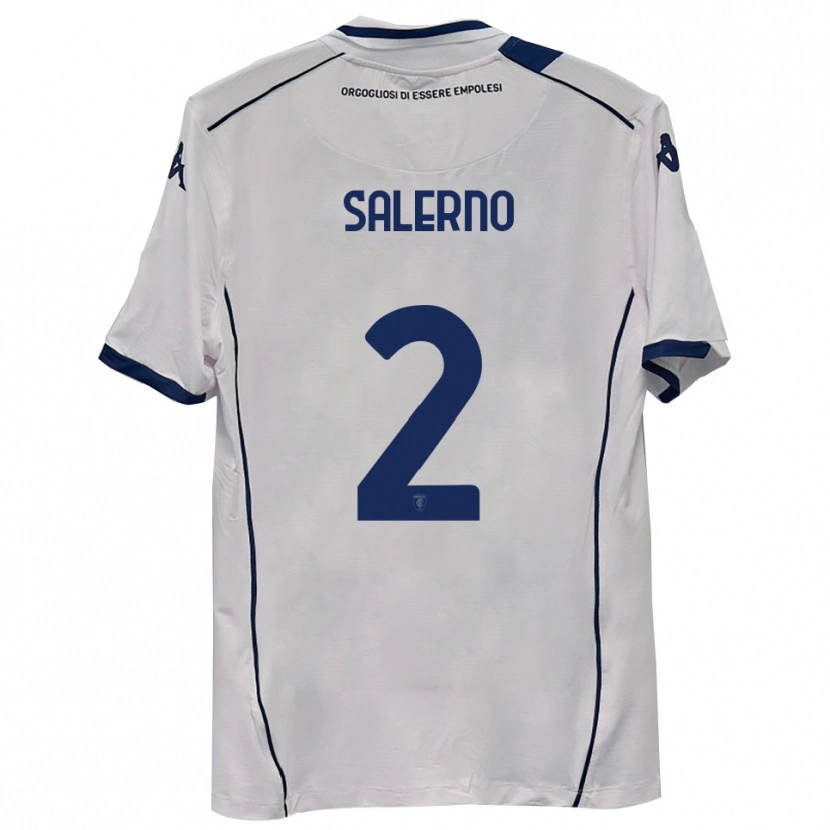 Danxen Dames Lorenzo Salerno #2 Donkerblauw Uitshirt Uittenue 2025/26 T-Shirt