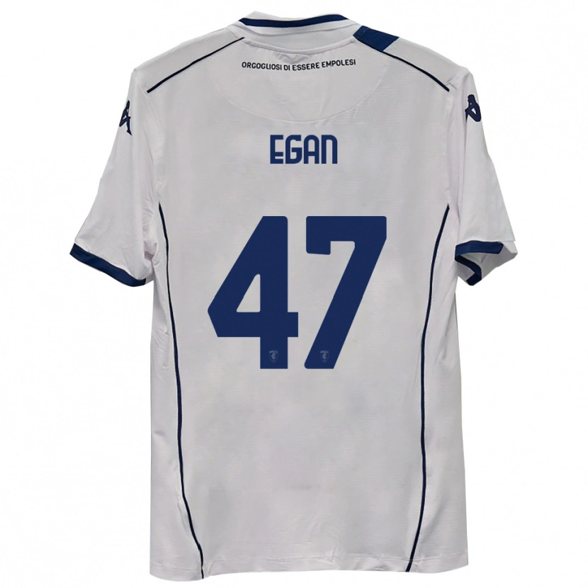 Danxen Dames Matteo Egan #47 Donkerblauw Uitshirt Uittenue 2025/26 T-Shirt