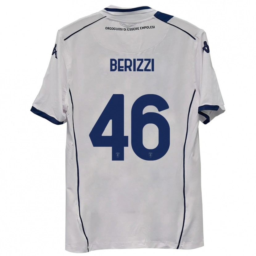 Danxen Dames Roberto Berizzi #46 Donkerblauw Uitshirt Uittenue 2025/26 T-Shirt