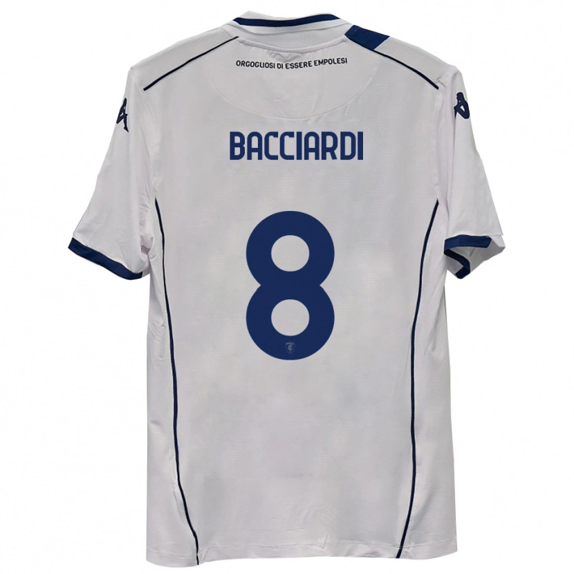 Danxen Dames Andrea Bacciardi #8 Donkerblauw Uitshirt Uittenue 2025/26 T-Shirt