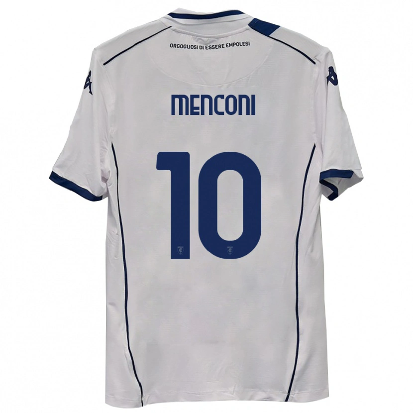 Danxen Dames Simone Menconi #10 Donkerblauw Uitshirt Uittenue 2025/26 T-Shirt
