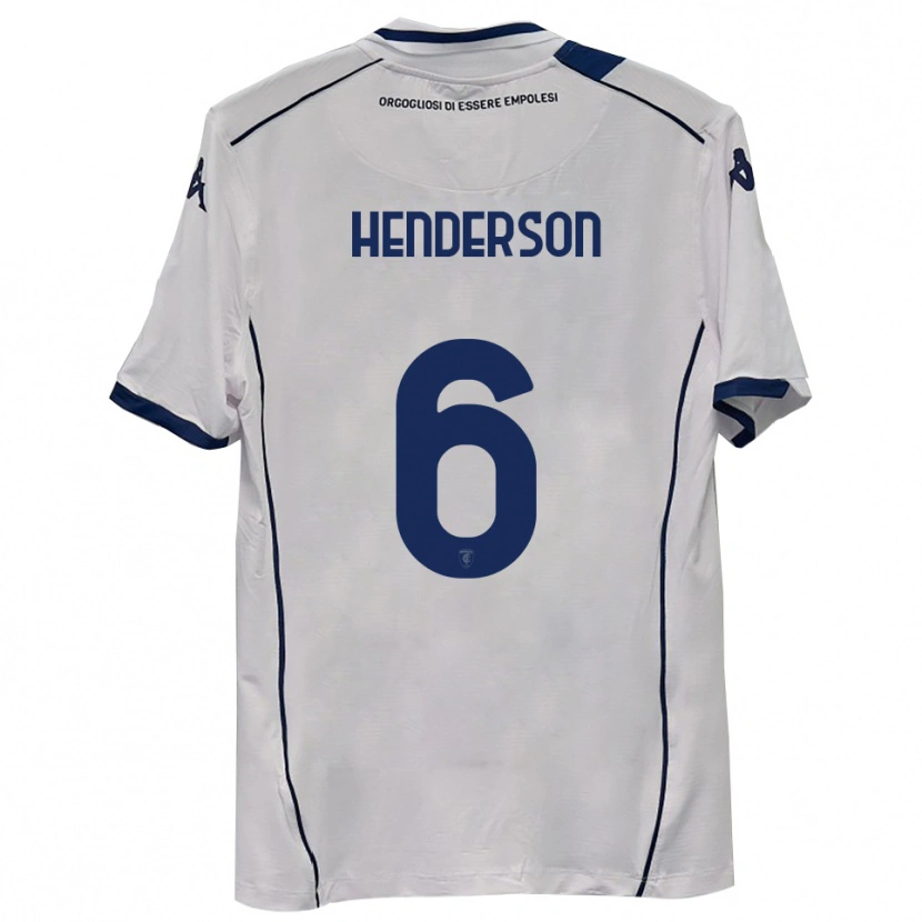 Danxen Dames Liam Henderson #6 Donkerblauw Uitshirt Uittenue 2025/26 T-Shirt